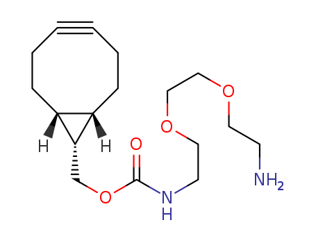 N-(1R,8S,9s)-双环[6.1.0]壬-4-炔-9-基甲氧基羰基-1,8-二氨基-3,6-二氧辛烷