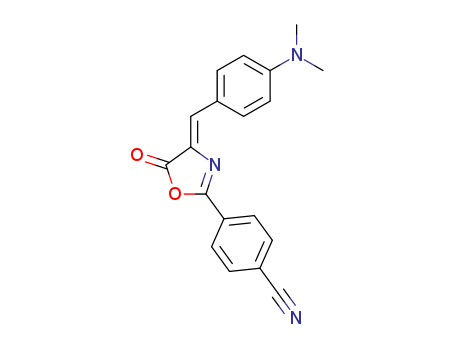 (Z)-4-(4-(4-(dimethylamino)benzylidene)-5-oxo-4,5-dihydrooxazol-2-yl)benzonitrile