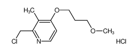 2-氯甲基-3-甲基-4-(3-甲氧丙氧基)吡啶盐酸盐