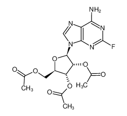 2-氟-2',3',5'-三乙酰氧基腺苷