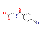 2-(4-cyanobenzamido)acetic acid