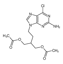 9-(4-乙酰氧基-3-乙酰氧甲基丁基)-2-氨基-6-氯嘌呤