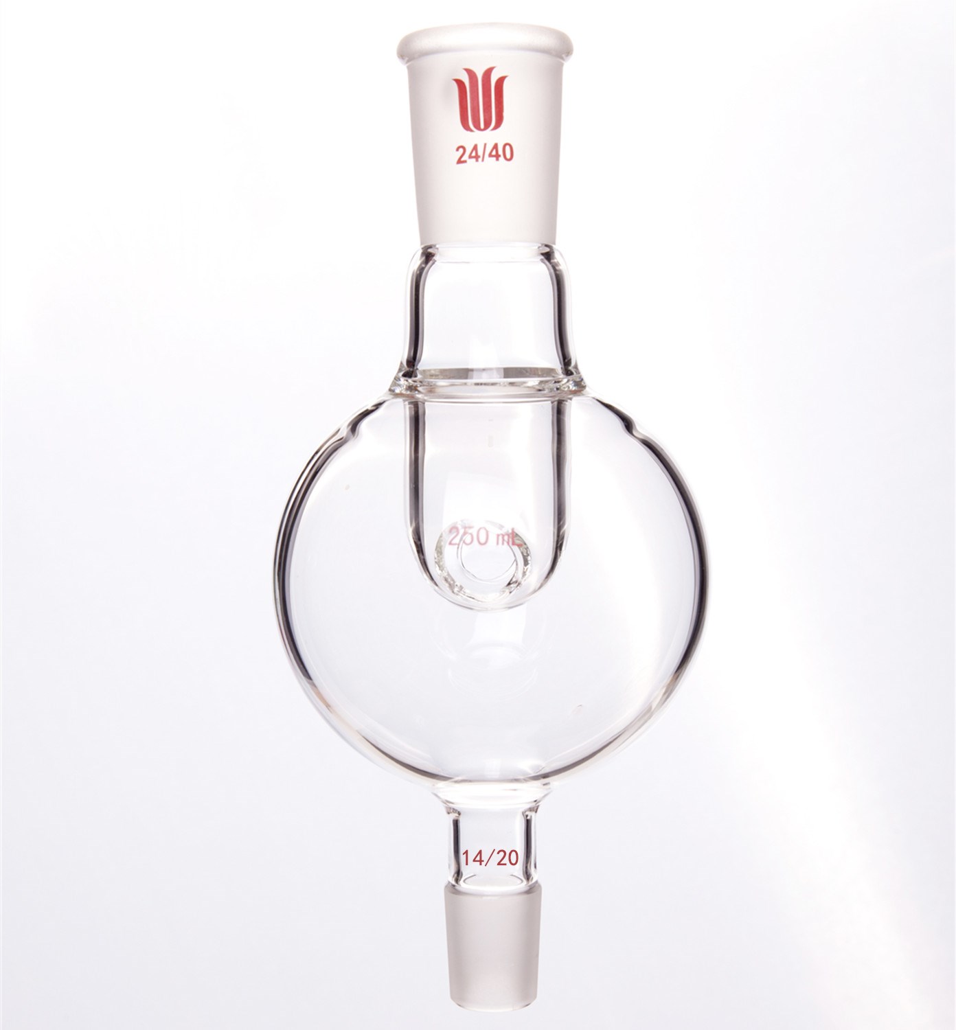 防泡沫球,上磨口:24/40,下磨口:14/20,250ml  上磨口 下磨口 容量(mL)