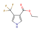 Ethyl 4-(trifluoromethyl)-1H-pyrrole-3-carboxylate