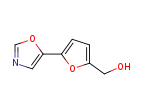 2-(oxazol-5-yl)-5-hydroxymethyl-furan