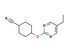 4-[(5-ethyl-2-pyrimidinyl)oxy]-Cyclohexanecarbonitrile