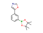 5-(3-(4,4,5,5-Tetramethyl-1,3,2-dioxaborolan-2-yl)phenyl)oxazole