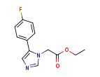 ethyl 2-[5-(4-fluorophenyl)-1H-imidazol-1-yl]acetate