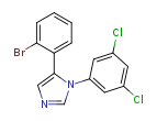 5-(2-bromophenyl)-1-(3,5-dichlorophenyl)-1H-imidazole