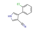 4-(2-chlorophenyl)-1H-pyrrole-3-carbonitrile