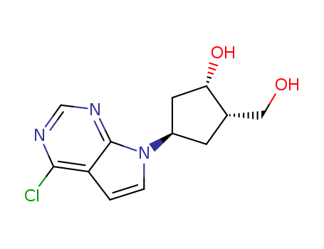 (1S,2S,4R)-4-(4-chloro-7H-pyrrolo[2,3-d]pyrimidin-7-yl)-2-(hydroxylmethyl)cyclopentanol