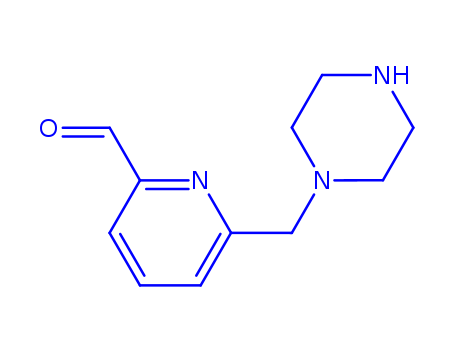 6-(piperazin-1-ylmethyl)-2-pyridinecarboxaldehyde